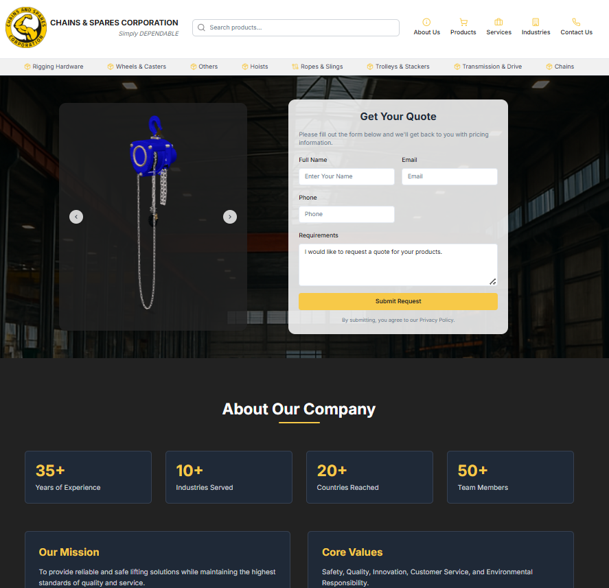 Ecommerce Website